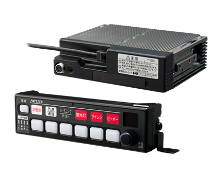 固定音声再生機能付き 電子サイレンアンプ（セパレートタイプ）（救急車両用） SAP-520SRBL