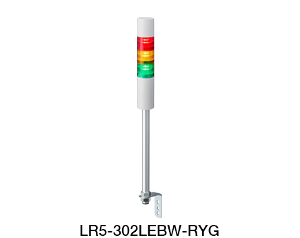 積層信号灯（Ethernet制御）（Φ50）シグナル・タワー(R) LR5-LAN