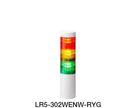 積層信号灯（Ethernet制御）（Φ50）シグナル・タワー(R) LR5-LAN