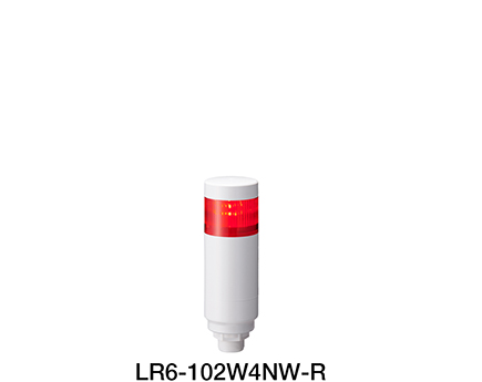 積層信号灯（Φ60）シグナル・タワー(R) LR6（M12コネクタ仕様）