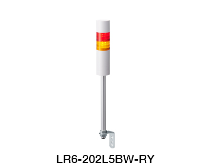 積層信号灯（Φ60）シグナル・タワー(R) LR6（M12コネクタ仕様）