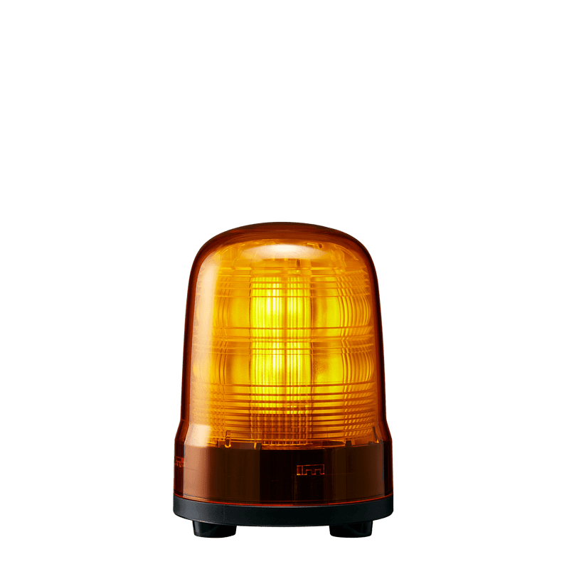 パトライト 回転灯 黄色 φ100mm SF10-M1JN-Y｜屋外照明