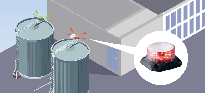 屋外装置の異常報知