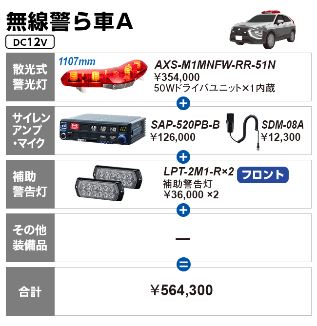 無線警ら車A