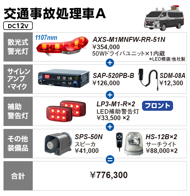 事故処理車A