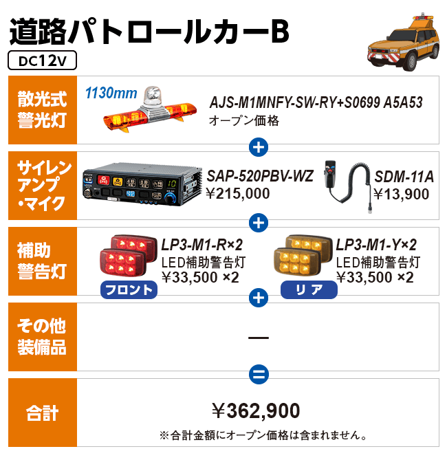 道路パトロールカーB
